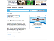 Tablet Screenshot of libra.container-tracking.org