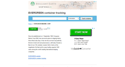 Desktop Screenshot of evergreen.container-tracking.org
