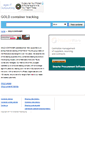 Mobile Screenshot of gold.container-tracking.org