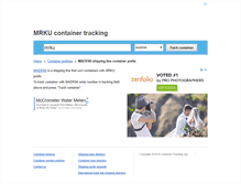 Tablet Screenshot of mrku.container-tracking.org