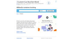 Desktop Screenshot of geseaco.container-tracking.org
