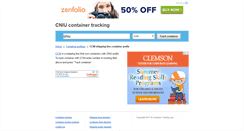 Desktop Screenshot of cniu.container-tracking.org